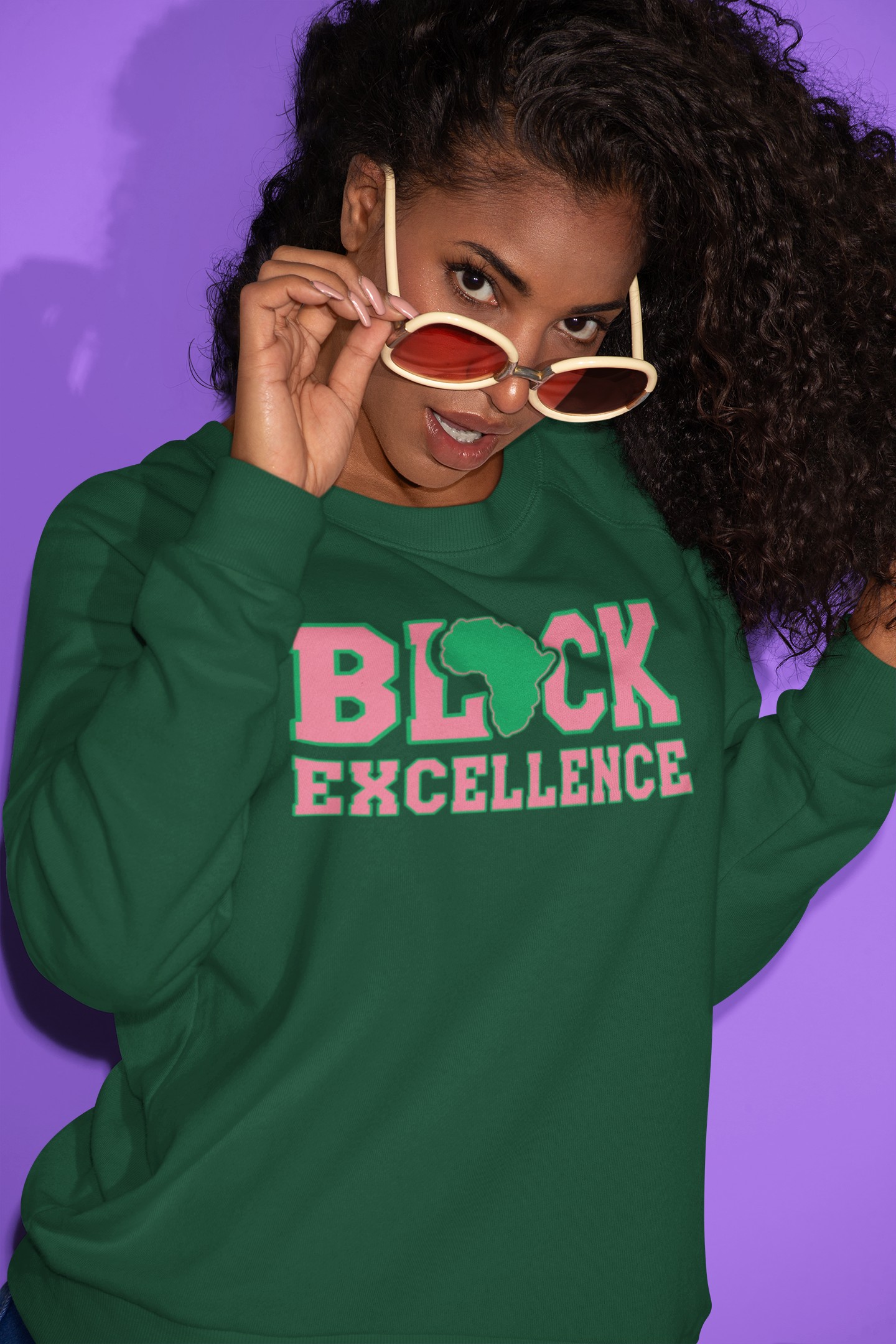 Black Excellence sweatshirt, HBCU sweatshirt, Black History sweatshirt, Africa sweatshirt, Trendy sweatshirt - Image 3